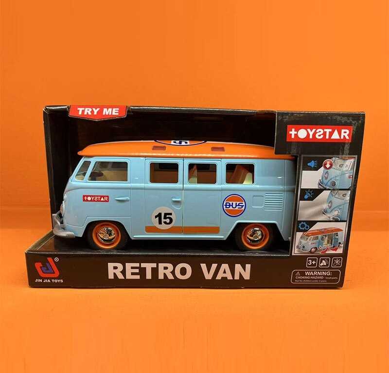 Автобус 666-15 P (24) звуки, мелодія, підсвічування, інерція, відкриваються дверцята, в коробці