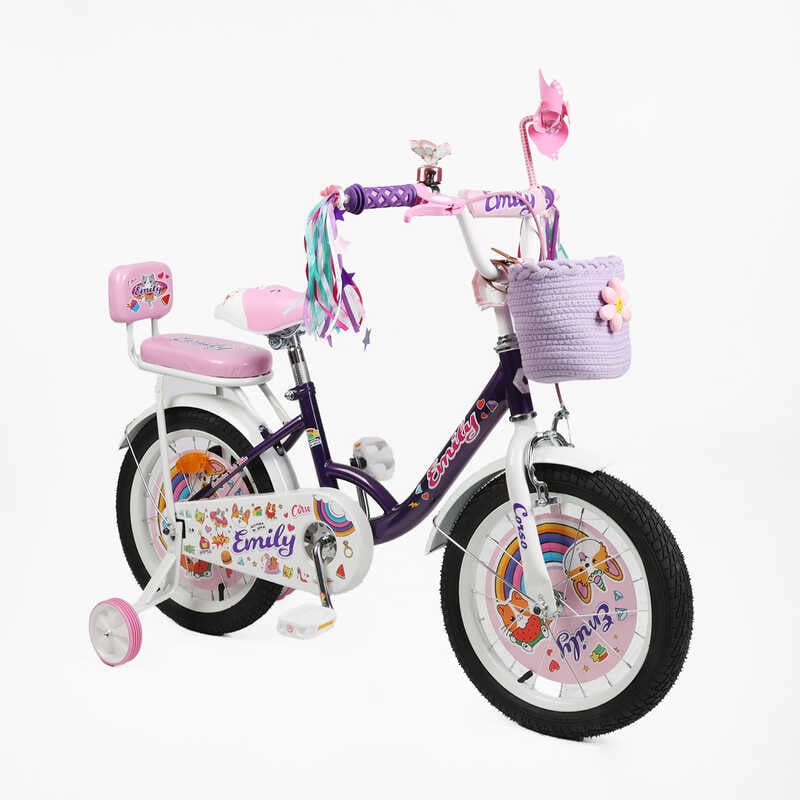 Велосипед 16" дюймів 2-х колісний "Corso" Emily ML-64522