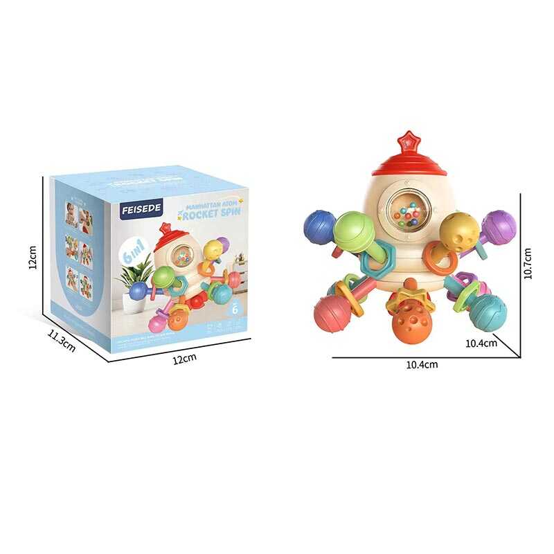 Брязкальце 888-8 (48) тріскачка, в коробці