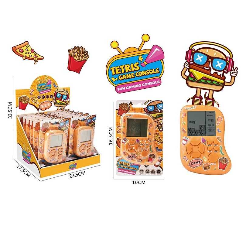 Тетрис LZ 8939 (18/2) ЦІНА ЗА 12 ШТУК В БЛОЦІ, на батарейках, звук, режими, в коробці