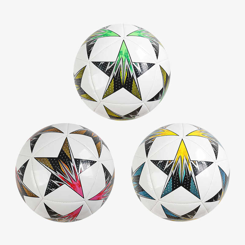 М`яч футбольний C 70337 (50) 3 види, вага 400-420 грамів, матеріал PU, балон гумовий з ниткою, ВИДАЄТЬСЯ ТІЛЬКИ МІКС ВИДІВ