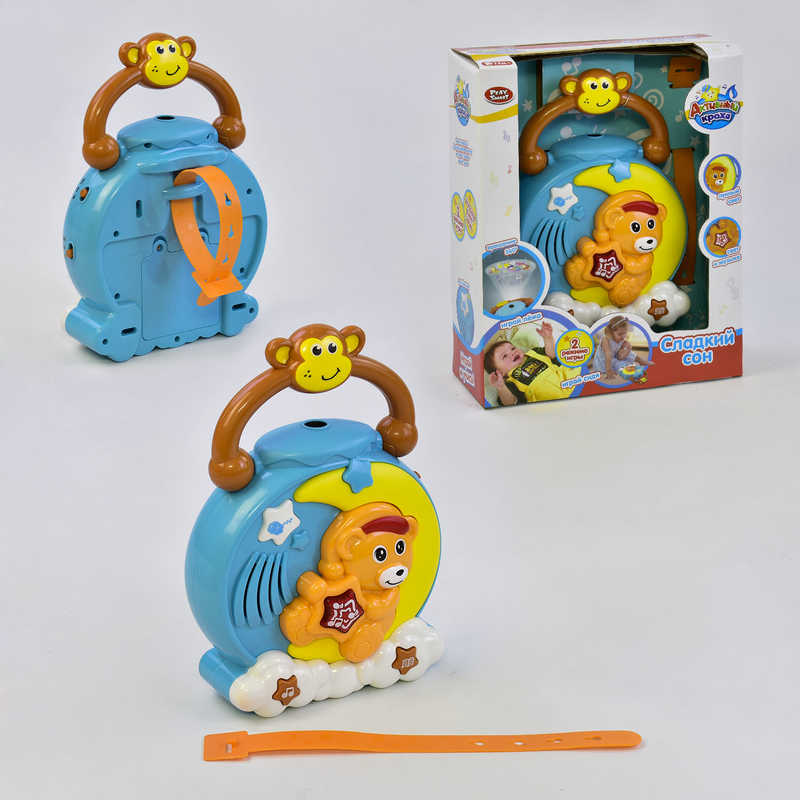 Нічник 7717 (36) "Солодкий сон", проектор, пакування рос. мовою , підсвічування, мелодії, в коробці