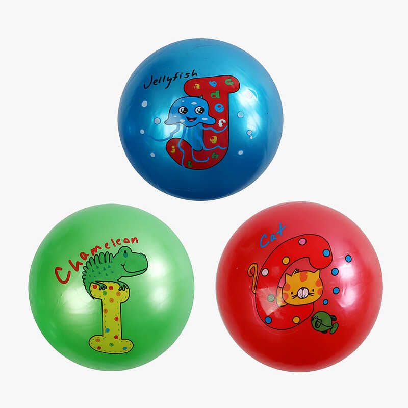 М`яч гумовий F 43239 (600) діаметр 18 см, ВИДАЄТЬСЯ ТІЛЬКИ МІКС ВИДІВ