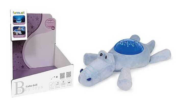 Нічник FM 666-57 (12) проєктор, мелодії, звуки природи, регульована гучність, в коробці