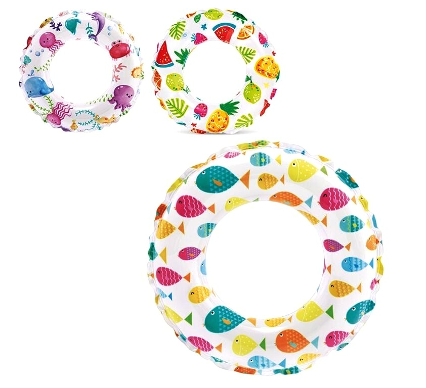 «Intex Коло 59230 NP,  кольоровий 3 види, діаметром 51см, від 3 до 6 років