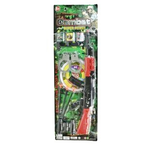 Набір військового  620-25 , патрони на присосці, наручники, мішень, на листі