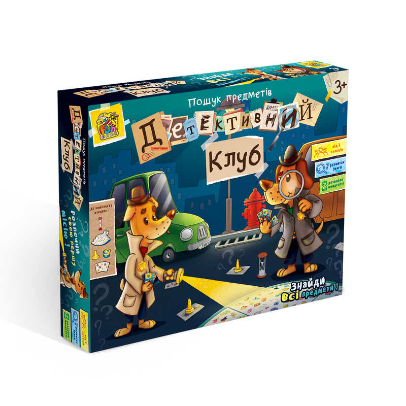 гр Настільна гра "Детективний клуб" 54054 (12/2) "4FUN Game Club", у коробці