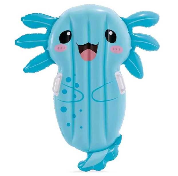 «Intex Матрац 58159 NP , «Аксолотль»,розміром109х94х14см,від 3 років