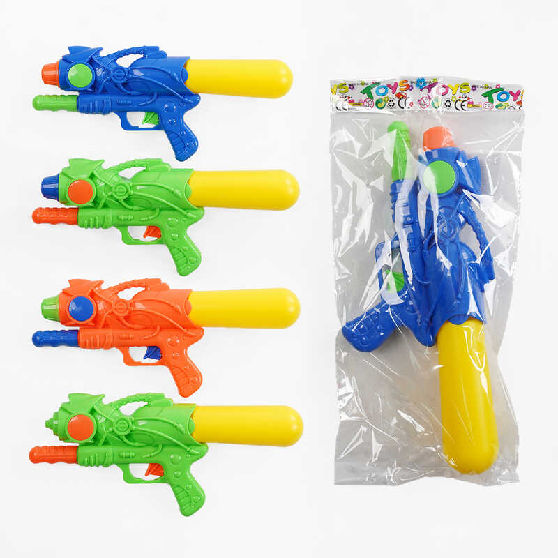 Водний пістолет 103 A (168) з насосом, 3 кольори, 33см, в пакеті, ВИДАЄТЬСЯ ТІЛЬКИ МІКС ВИДІВ