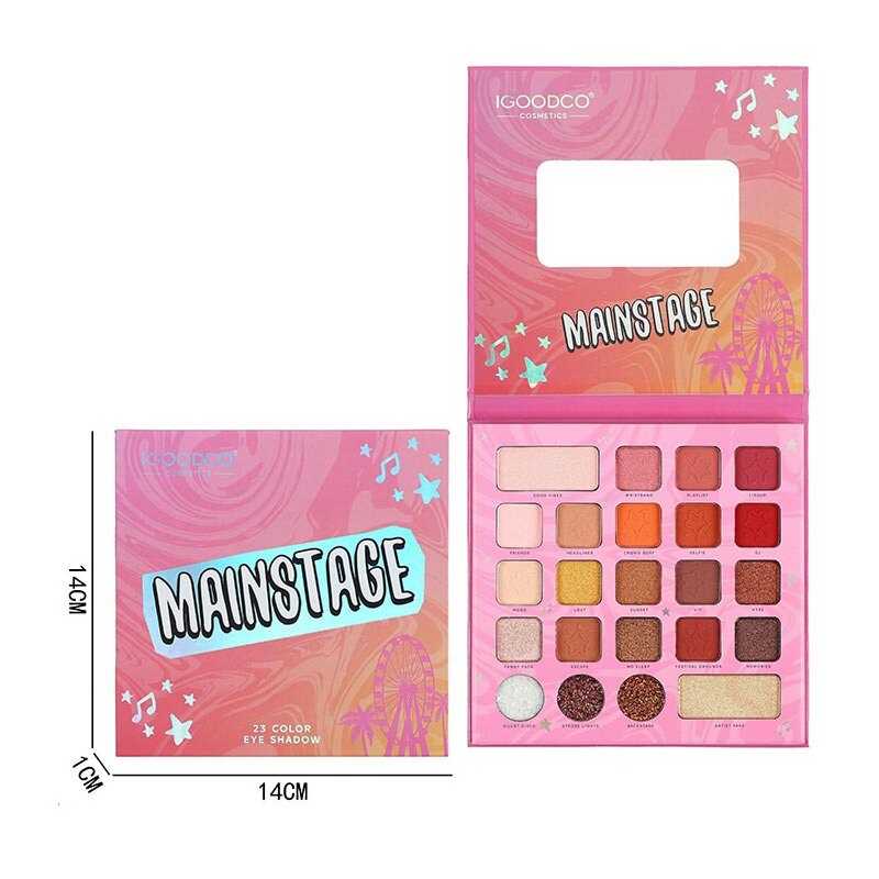 Косметика IG 3677 (192) тіні, хайлайтер, в плівці