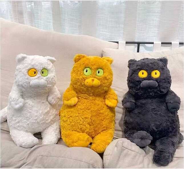 М`яка іграшка M 18323 (50) 3 види, "Котик", висота 54см, сидяче положення, ВИДАЄТЬСЯ ТІЛЬКИ МІКС ВИДІВ