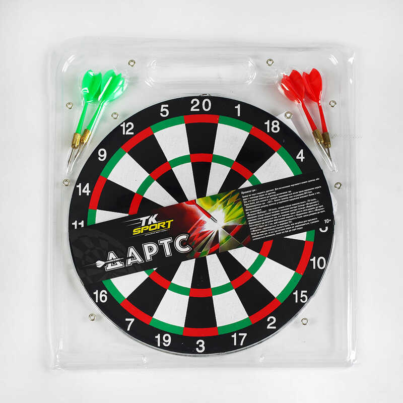 Дартс С 34000 (36) "TK Sport", розмір 12", в слюді