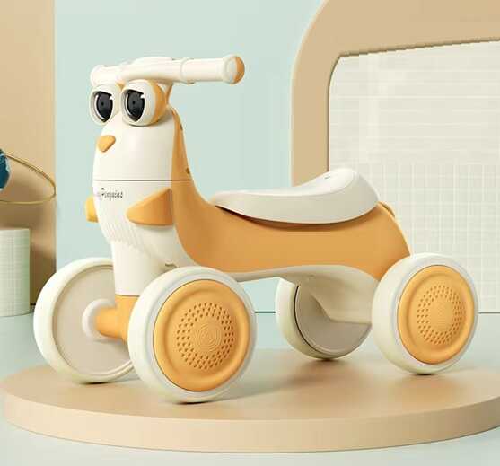 «Велобіг JOY 4-х колісний SL-14236 (1) колеса PU, рама пластик, УКРАЇНСЬКЕ ОЗВУЧУВАННЯ та підсвічування, в коробці